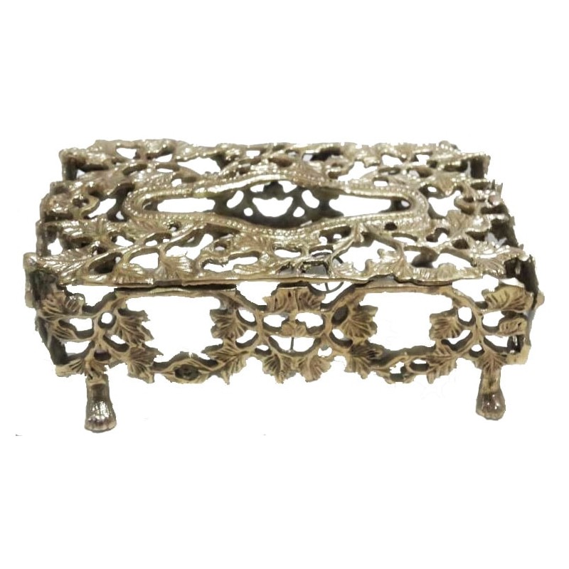 جای دستمال کاغذی برنزی