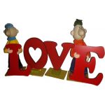 مجسمه خمیرچینی پت مت لاو