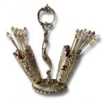 جای قاشق و چنگال برنزی