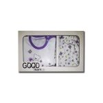 سرویس نوزادی 5 تکه برند گودمارک تمام پنبه