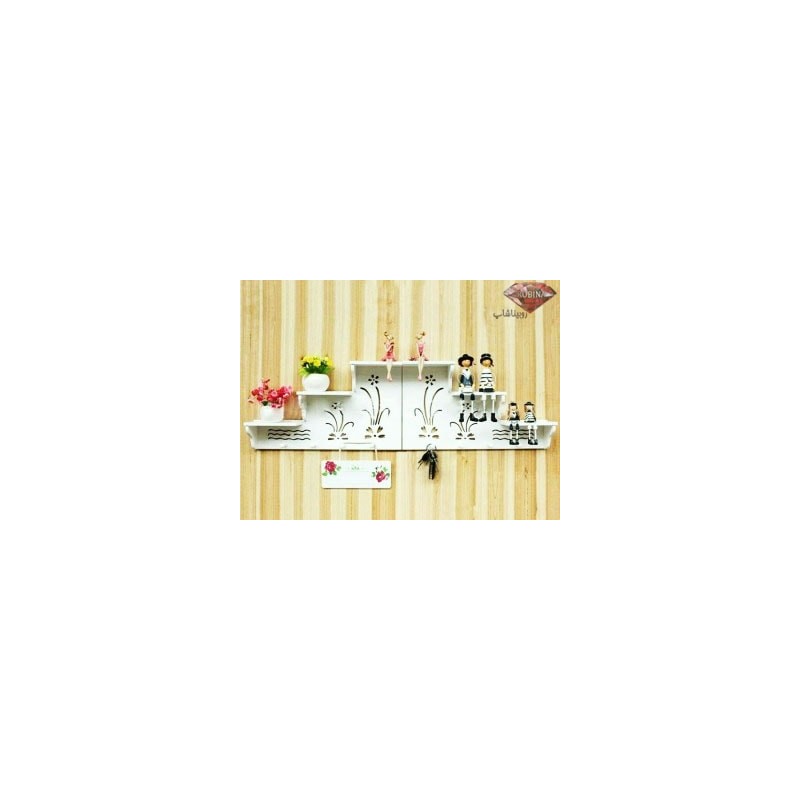 جاکلیدی دیواری پلکانی PVC