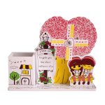 جای لوازم تحریر و آرایش طرح لاو موزیکال