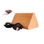 ساعت رومیزی دیجیتالی طرح چوبی