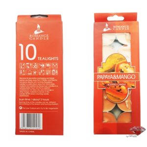 شمع وارمر 10 عددی با رایحه میوه های مختلف