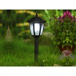 چراغ خورشیدی باغچه ای طرح انگلیسی