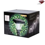 چراغ باغی استیل خورشیدی پرنور