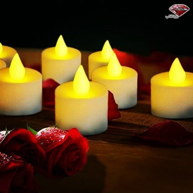 شمع ال ای دی طرح وارمر چشمک زن