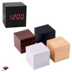 ساعت هوشمند طرح چوب مکعب