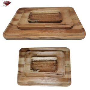 دیس و ظرف پذیرایی چوبی