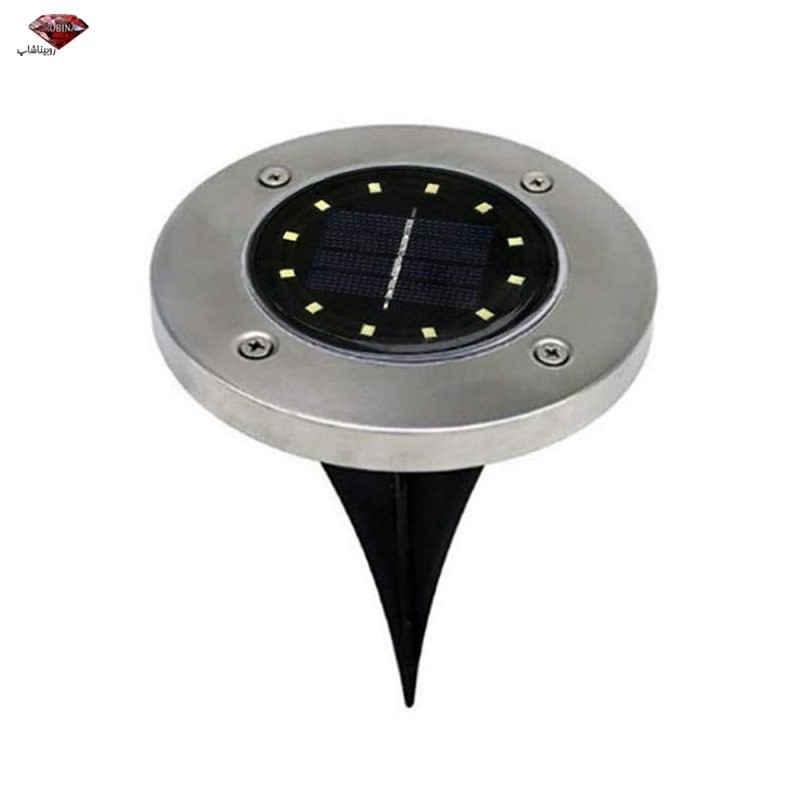 چراغ دفنی و دیسکی خورشیدی