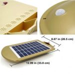 چراغ خورشیدی پارکی پرنور مدل So-05