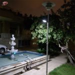 چراغ خورشیدی پارکی پرنور مدل So-05