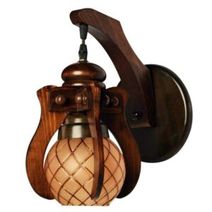 دیوارکوب چوبی مدل آناناسی