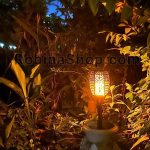 چراغ باغی خورشیدی سولونیکس طرح شعله متحرک