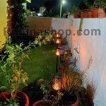 چراغ باغی خورشیدی سولونیکس طرح شعله متحرک