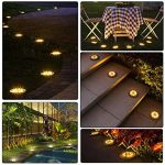 چراغ خورشیدی زمینی 8LED دفنی دیسکی سولونیکس