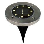 چراغ خورشیدی زمینی 8LED دفنی دیسکی سولونیکس