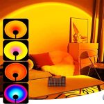 چراغ نورپردازی طرح غروب مدل sunset