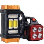 نورافکن دستی خورشیدی پرنور سولونیکس مدل HB-2678