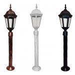 چراغ باغی مدل انگلیسی پایه فلزی