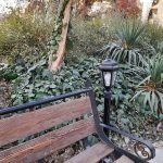 چراغ باغی مدل انگلیسی پایه فلزی