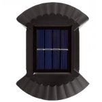 چراغ خورشیدی دوطرفه پازلی زمینی دیواری