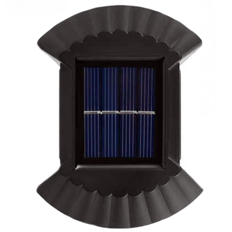 چراغ خورشیدی دوطرفه پازلی زمینی دیواری