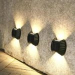 چراغ خورشیدی دوطرفه پازلی زمینی دیواری