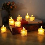 شمع ال ای دی شفاف طرح وارمر