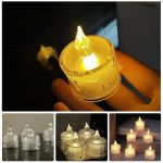 شمع ال ای دی شفاف طرح وارمر