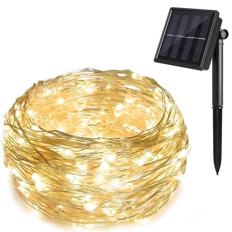 ریسه خورشیدی 12 متری 100LED