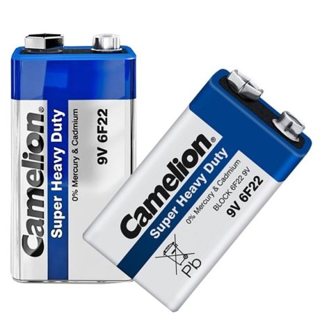 باتری کتابی کملیون 9 ولت مدت بالا