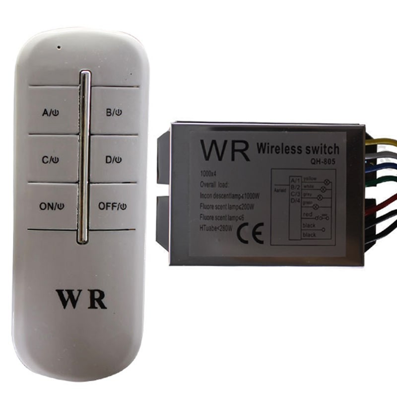 ریموت کنترل 4 کانال خانگی