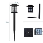 چراغ خورشیدی پنجره ای کوچک