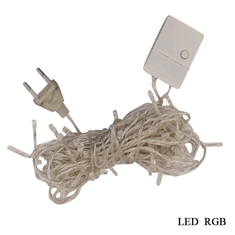 ریسه 8 متری رنگی 100 LED